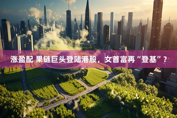 涨盈配 果链巨头登陆港股，女首富再“登基”？