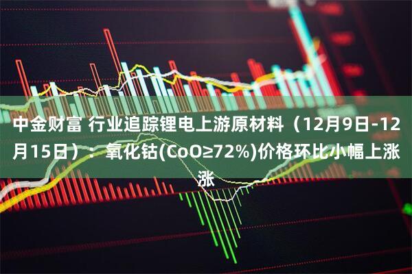中金财富 行业追踪锂电上游原材料（12月9日-12月15日）：氧化钴(CoO≥72%)价格环比小幅上涨